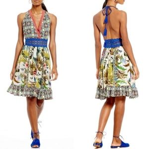 Chelsea Violet Halter Dress